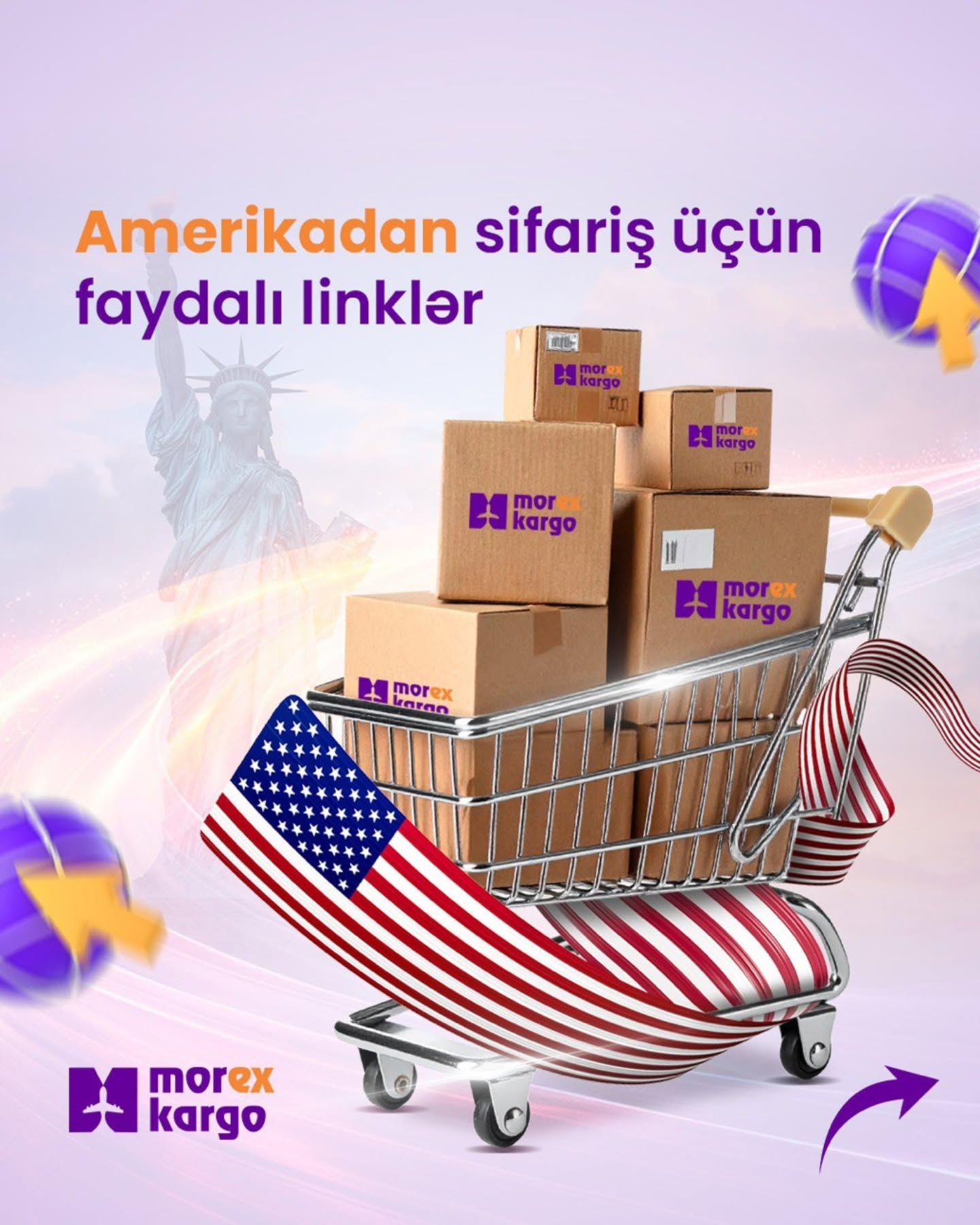 Amerikadan sifariş üçün faydalı linklər